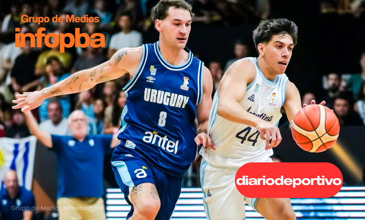Argentina visita a Uruguay en un clásico clave por las Eliminatorias FIBA rumbo al Mundial Qatar 2027