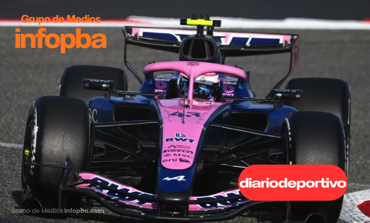 Colapinto sumó kilómetros en Bahréin y fue 7° en la primera tanda de test de la F1