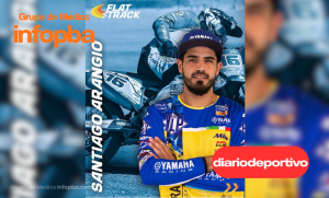 Santiago Arangio, orgullo pergaminense: rumbo a Italia para correr el Mundial de Flat Track 2026
