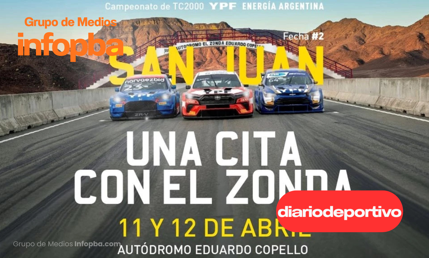 El TC2000 puso primera en San Juan: se presentó la carrera del Zonda