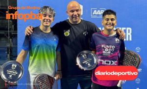 Presencia pergaminense en el arranque del Argentina Pádel Tour