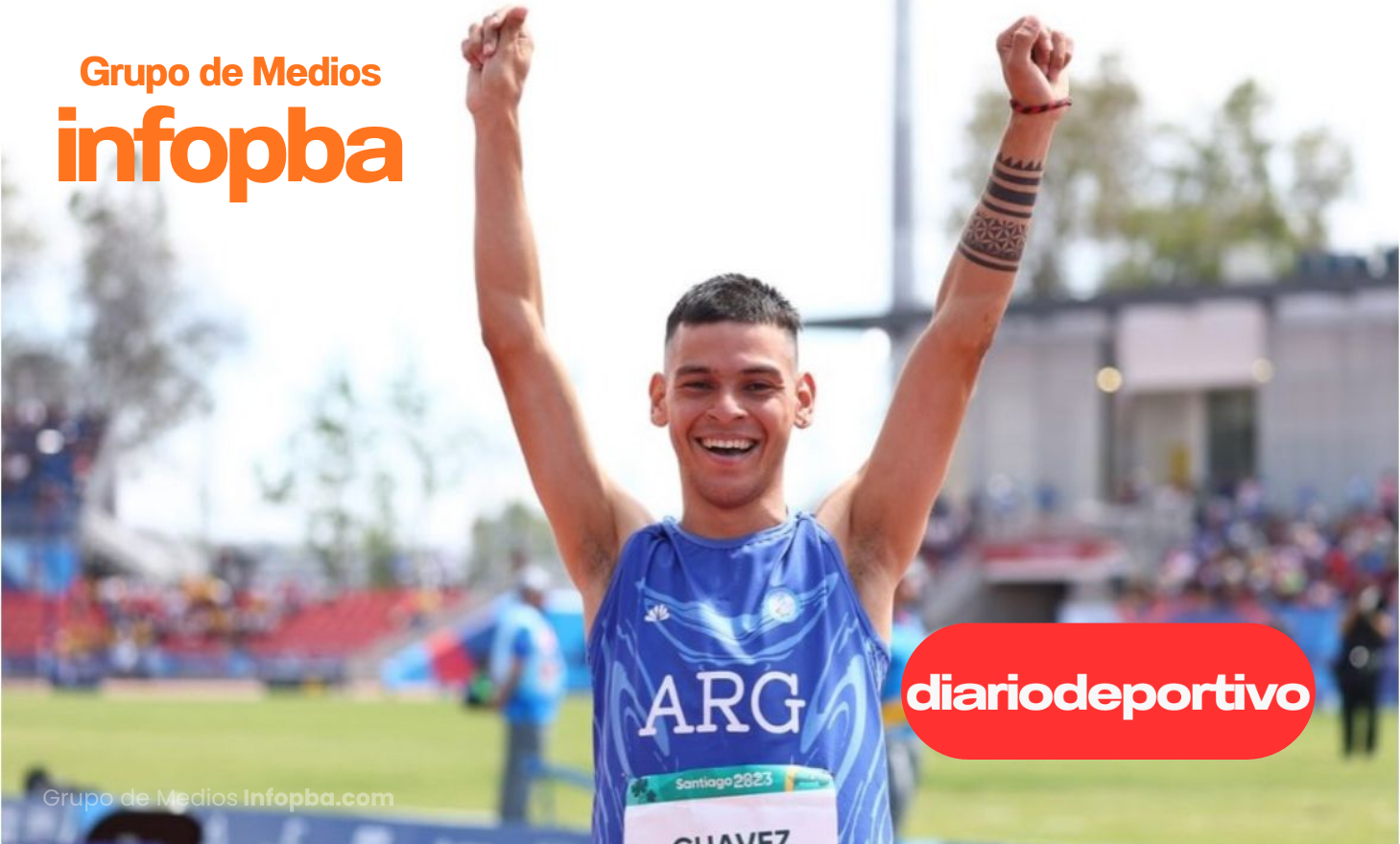 Alexis Chávez hizo historia: el pergaminense es número uno del mundo en atletismo adaptado