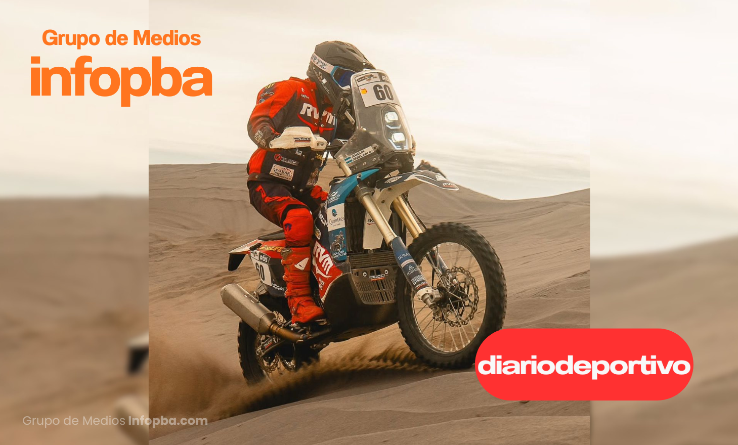Joaquín Debeljuh se metió en el top 20 del Desafío Ruta 40 tras una durísima etapa en Mendoza