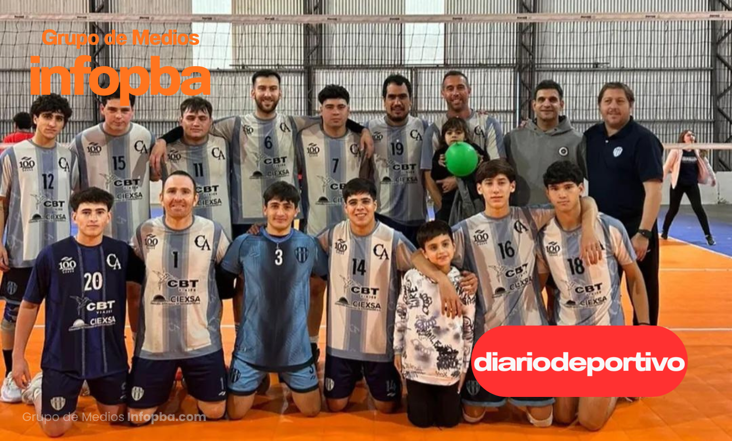 Alfonzo tuvo un fin de semana perfecto y sigue liderando la Liga Nicoleña de Vóley