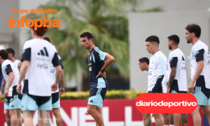 Argentina prepara el amistoso con Honduras y Scaloni analiza nuevas opciones