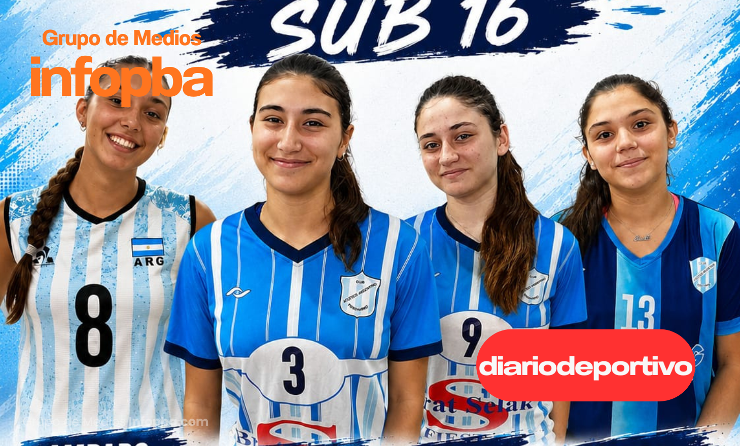 Cuatro jugadoras de Pergamino fueron convocadas a una nueva concentración de la Selección Bonaerense Sub 16