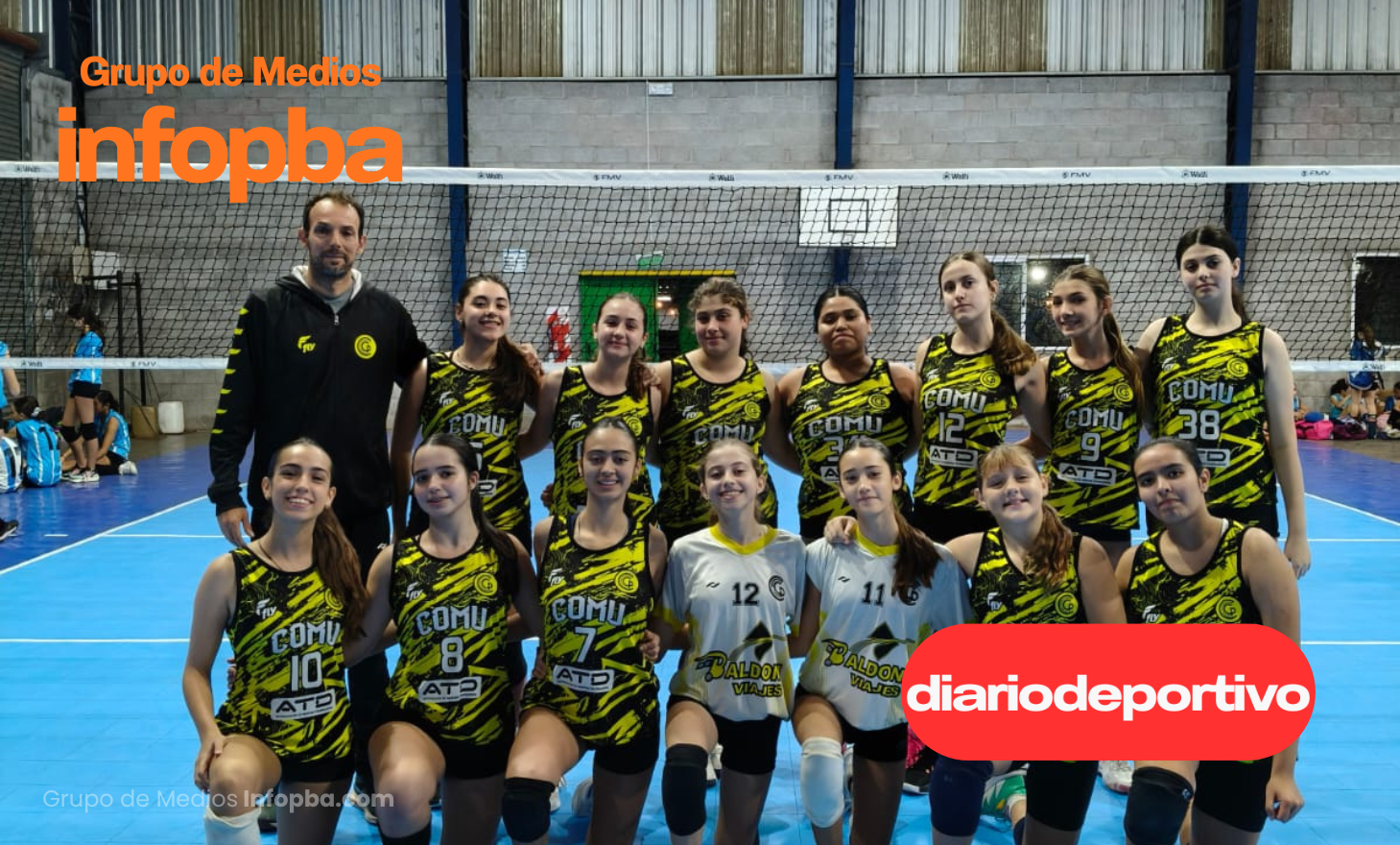 Comunicaciones va por un nuevo desafío en la Liga Provincial A1 Sub 14 de vóley