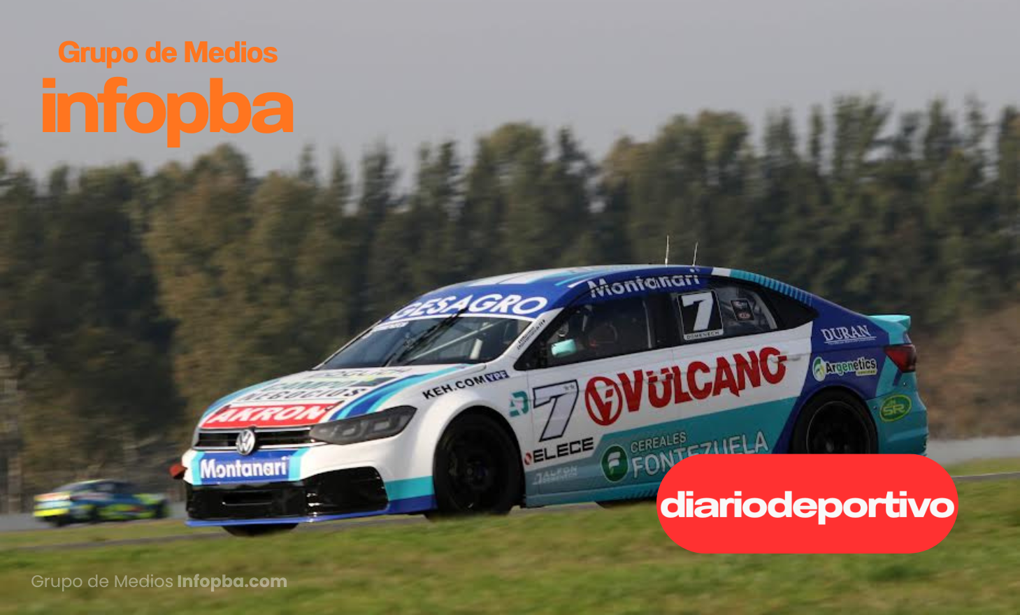 Domenech brilló en La Plata: espectacular maniobra, podio y regreso a la pelea por el campeonato