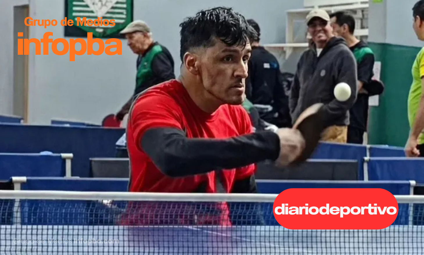 Martín de la Costa brilló en Mercedes y confirmó su crecimiento en el tenis de mesa adaptado