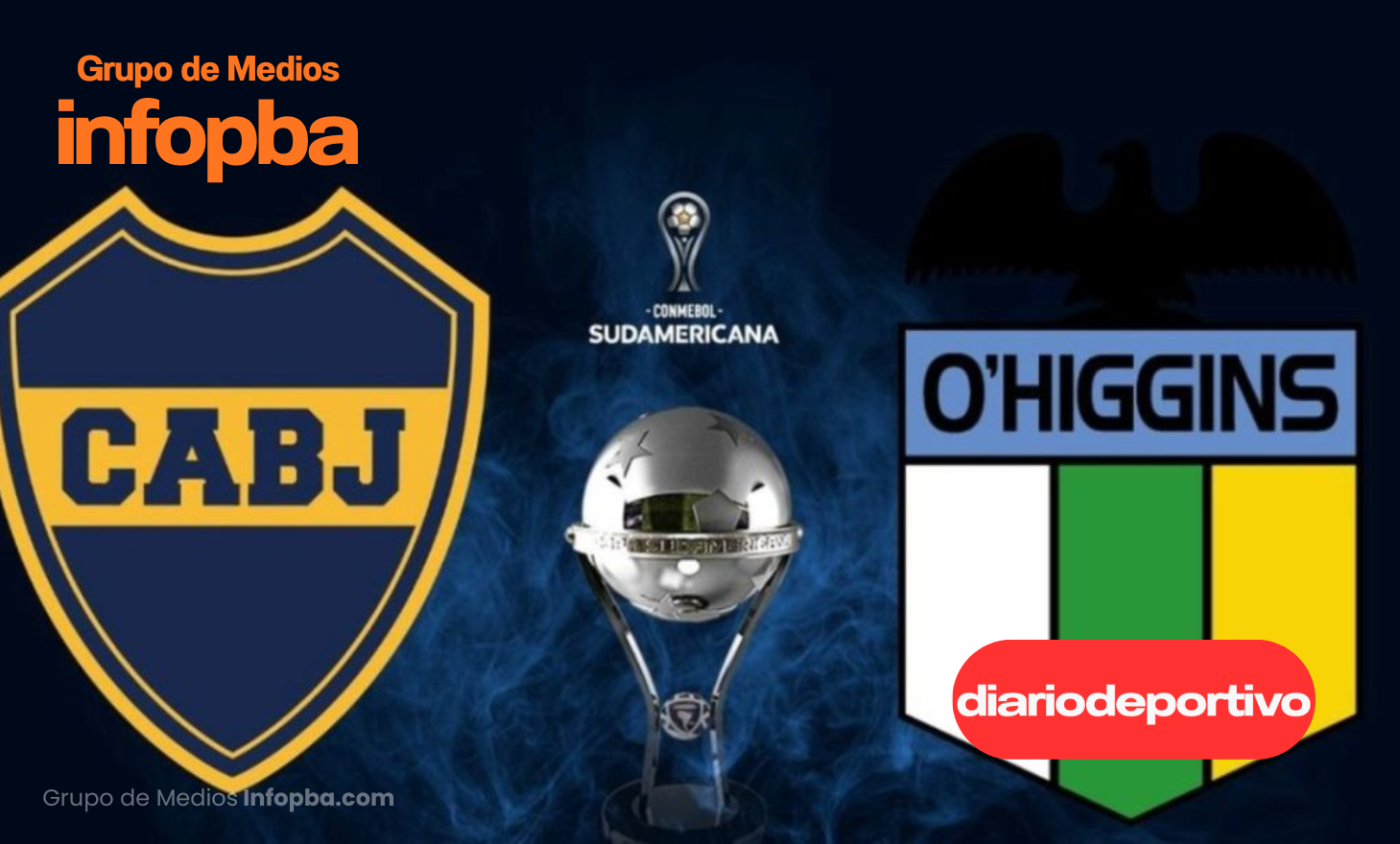 Boca debuta en los playoffs de la Copa Sudamericana frente a O’Higgins