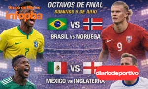 Brasil busca avanzar ante Noruega y México sueña con dar el golpe frente a Inglaterra