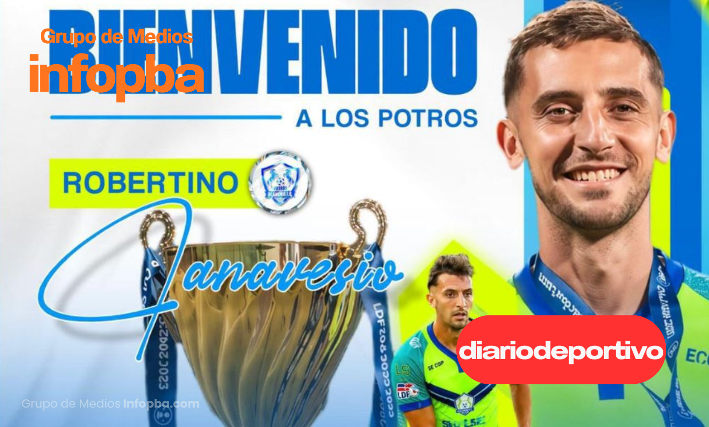 Robertino Canavesio fue presentado en Olancho FC y jugará en la Primera División de Honduras