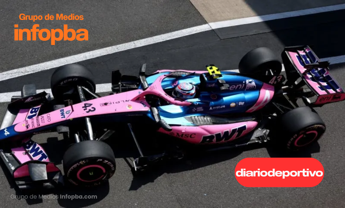 Colapinto fue 15° en el primer entrenamiento libre del GP de Bélgica