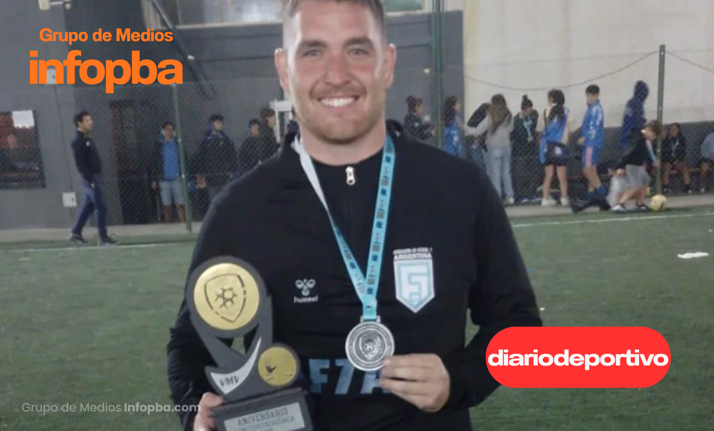El pergaminense Lisandro Mandarino jugará la Copa Chile de Fútbol 7 en busca de la clasificación a Brasil