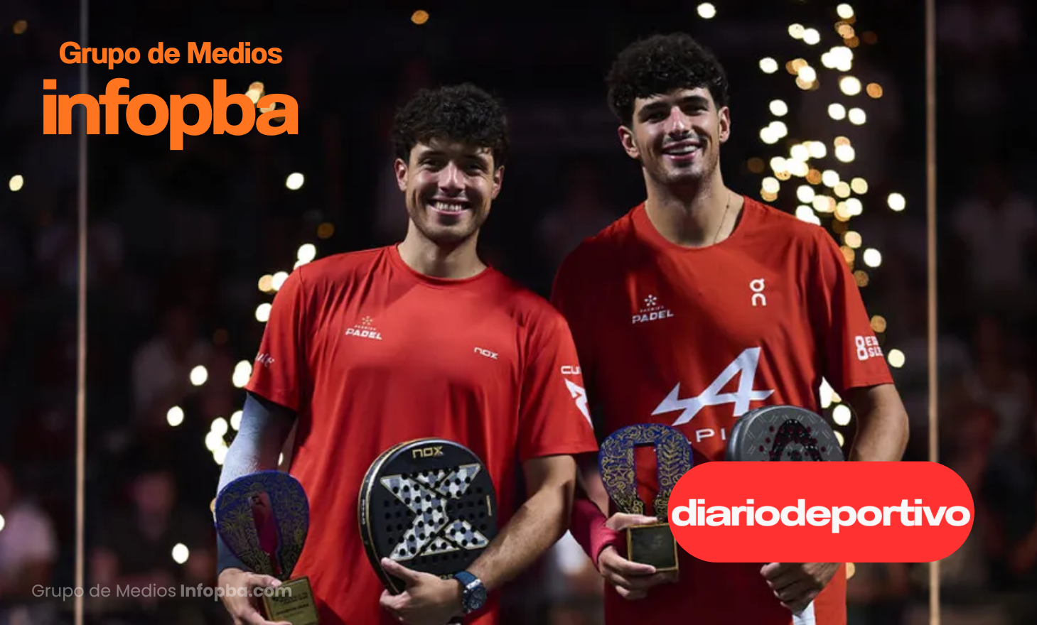 Tapia y Coello protagonizaron una remontada épica en Burdeos y conquistaron su cuarto título consecutivo