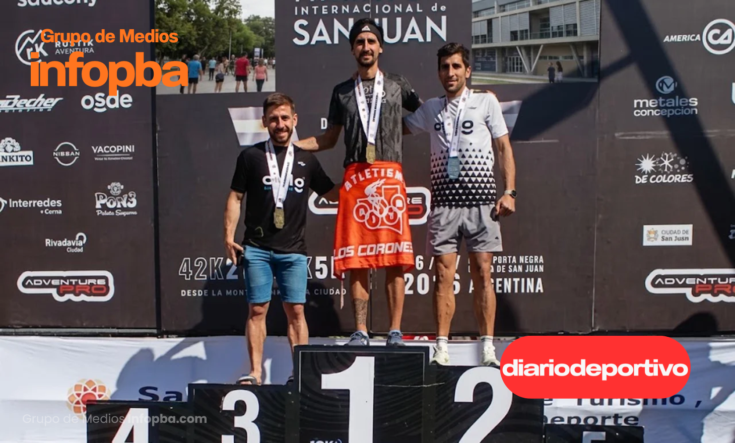 Martín Baccarelli y Gabriel Vecino brillaron en San Juan: récords personales, Top 10 y doble podio para Pergamino