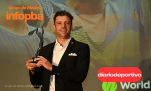Horacio Zeballos recibió el premio de Campeón Mundial de Dobles en los World Tennis Champions Awards
