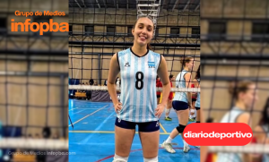 Orgullo pergaminense: Amparo Barbieri debuta con Las Panteritas en el Mundial Sub-17 de vóley