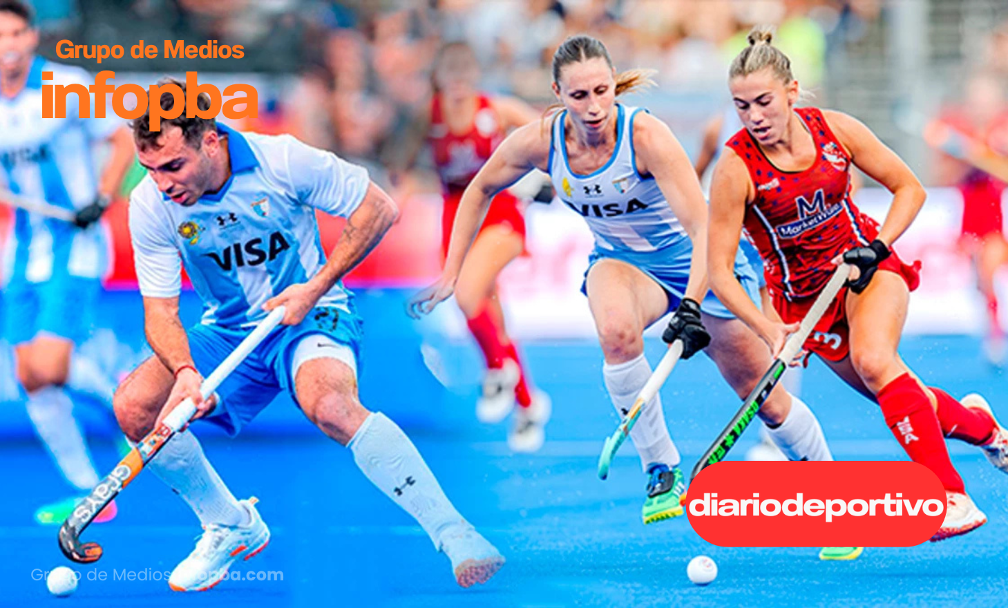 Las Leonas y Los Leones ya conocen sus rivales para la segunda fase del Mundial 2026
